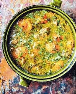 Marmiton 85 Sauté de porc aux abricots, sauce soja et citron vert