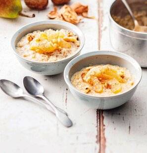 Marmiton 85 Porridge aux poires grillées