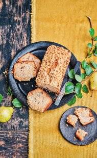 Marmiton 85 Cake streusel aux poires