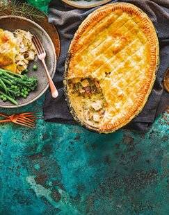 Marmiton 86 Tourte de poulet à l'oseille