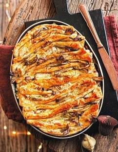 Marmiton 86 Tian feuilleté brie artichaut