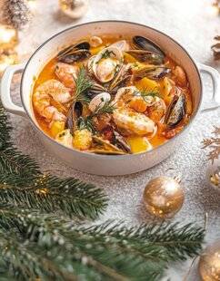 Marmiton 86 Cocotte de la mer sauce rose
