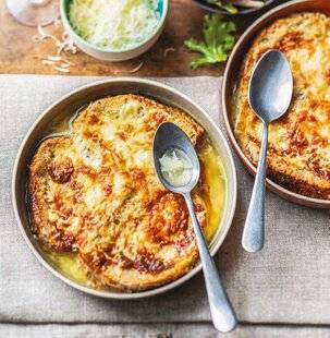 Marmiton 87 Soupe gratinée à l'oignon