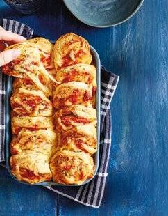 Marmiton 87 Tian de pizzette feuilletées