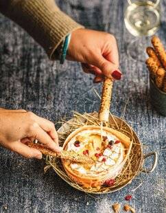 Marmiton 87 Camembert fumé au foin