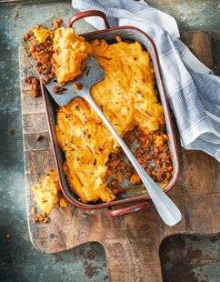 Marmiton 87 Parmentier de bœuf à la patate douce