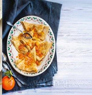 Marmiton 87 Crêpes Suzette à la mandarine