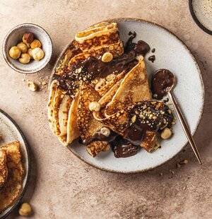 Marmiton 87 Crêpes moelleuses et pâte à tartiner maison