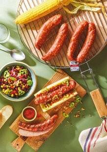 Marmiton 87 La saucisse de Montbéliard IGP déjà cuite de Jean-Louis Amiotte