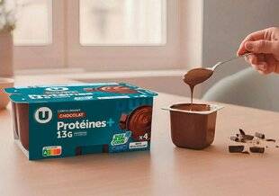 Marmiton 87 La crème dessert chocolat Protéines+ de Coopérative U