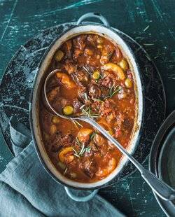 Marmiton 88 Ragoût d'agneau aux abricots et aux olives