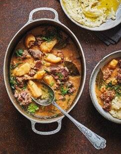 Marmiton 88 Sauté de veau aux panais et purée fondante