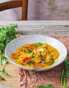 Marmiton 88 Curry de cabillaud au lait de coco