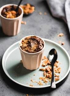 Marmiton 88 Mousse au chocolat et aux fruits secs