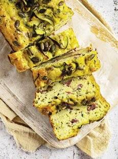 Marmiton 89 Cake courgette bresaola