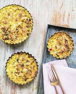 Marmiton 89 Petits clafoutis de légumes gratinés