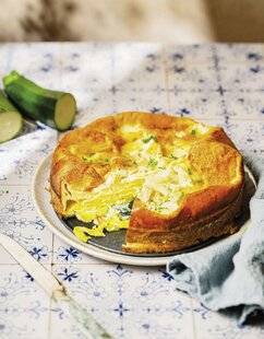 Marmiton 89 Flan de courgette