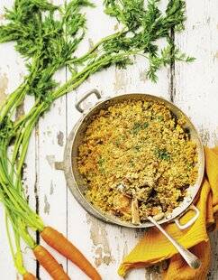 Marmiton 89 Crumble de sardine aux pommes de terre et aux carottes