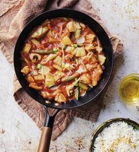 Marmiton 89 Wok de poulet à l'ananas