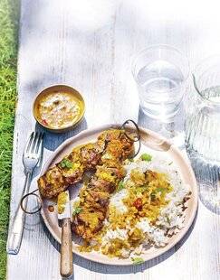 Marmiton 89 Brochettes de porc aux épices