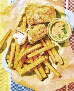 Marmiton 89 Afro fish & chips par Julie Kassa Mapsi
