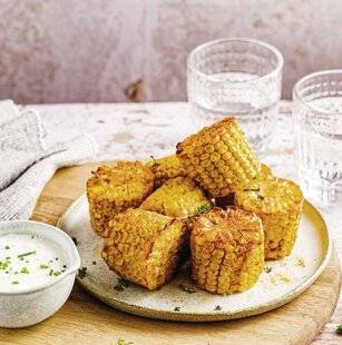 Marmiton 89 Tronçons d'épis de maïs grillés au paprika fumé