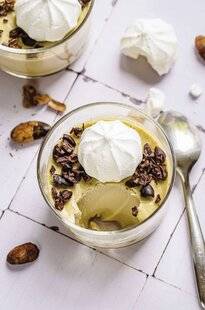 Marmiton 89 Verrine de panna cotta au café au lait