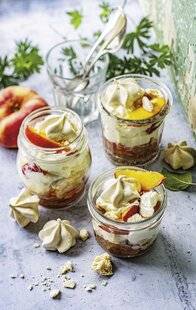 Marmiton 90 Eton mess aux trois pêches