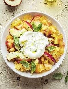 Marmiton 90 Salade de tomate et nectarine au condimenthe