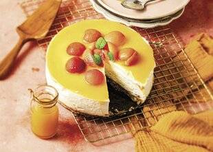 Marmiton 90 Cheese-cake à l'abricot