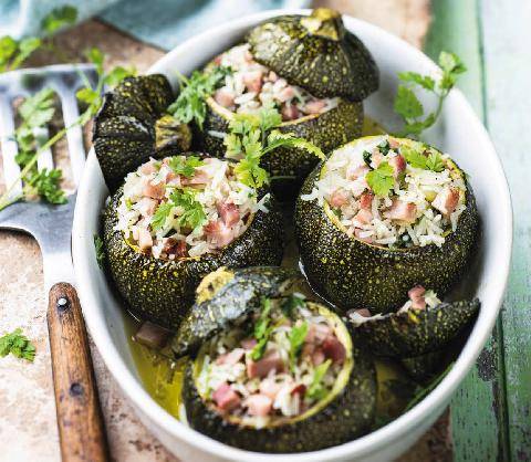 Marmiton 91 Courgettes rondes farcies