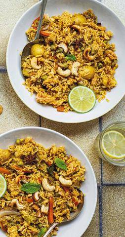 Marmiton 91 Biryani végétarien épicé