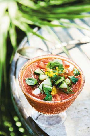 Marmiton 91 Soupe froide de tomate et ananas