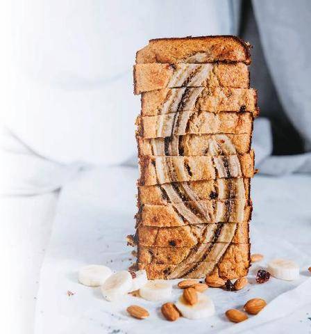 Marmiton 91 Banana bread au fromage blanc et au miel