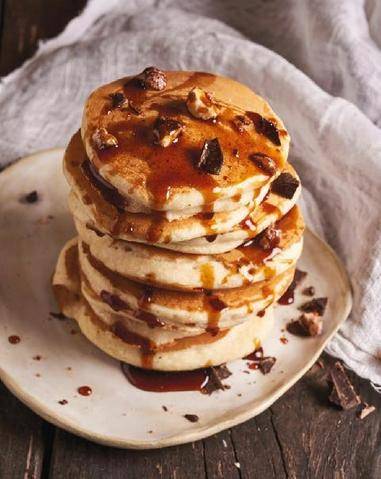 Marmiton 91 Pancakes moelleux au sirop d’érable et au chocolat