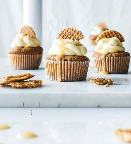 Marmiton 91 Cupcakes cœur caramel et glaçage mascarpone