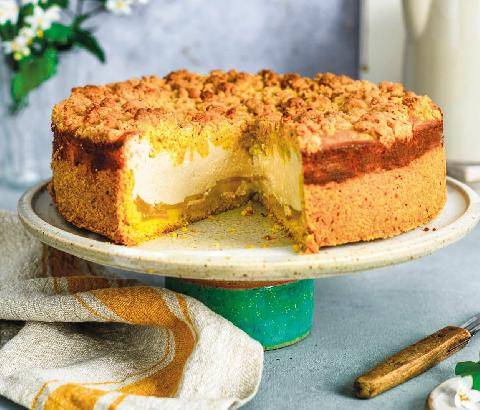 Marmiton 91 Apple cheese-cake façon crumble