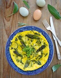 Marie France 340 Omelette à la sauge