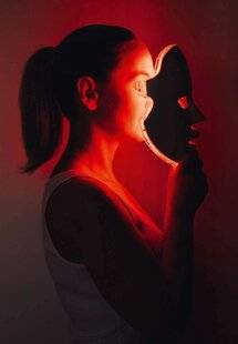 Marie France 343 La folie DES MASQUES LED