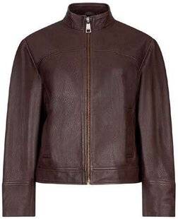 Marie France 345 VESTE COURTE EN CUIR COMMENT LA PORTER AVEC PANACHE ?