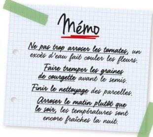 L'Ami des Jardins 1102 Mémo