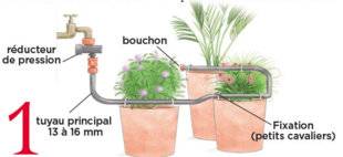 L'Ami des Jardins 1104 Installer un goutte-à-goutte