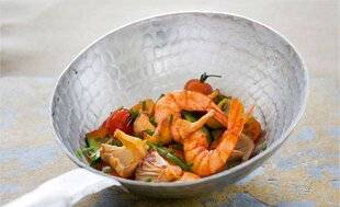 L'Ami des Jardins 1178 Wok de gambas et champignons