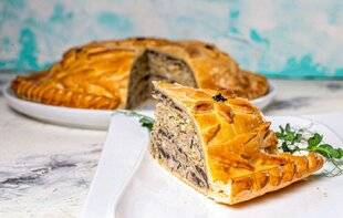 L'Ami des Jardins 1179 Pâté en croûte aux champignons