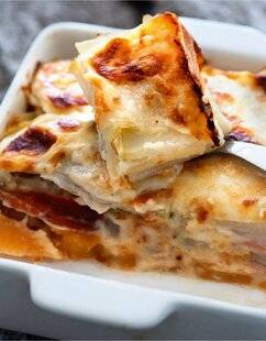 L'Ami des Jardins 1182 Trio de raves gratiné à la tomme de brebis