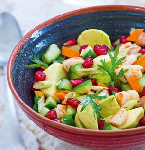 L'Ami des Jardins 1183 Mix de grenade, d'avocat et de crevettes