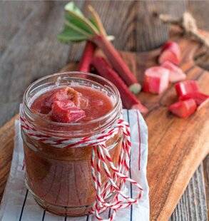 L'Ami des Jardins 1185 Compote de rhubarbe