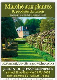 L'Ami des Jardins 1186 Marché aux plantes au jardin du Plessis Sasnières