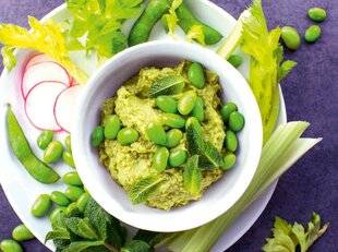 L'Ami des Jardins 1186 Purée de fèves à la menthe fraîche