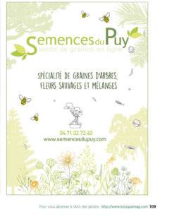 L'Ami des Jardins 1186 Semence du Puy